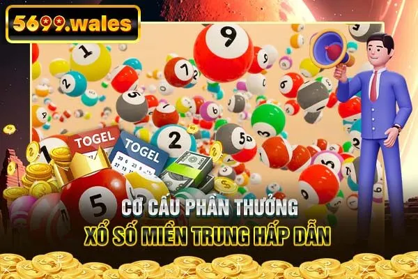 Cơ cấu phần thưởng Xổ số Miền Trung hấp dẫn 